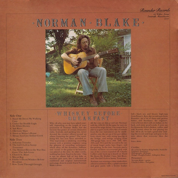 Norman Blake (2) - Whiskey Before Breakfast