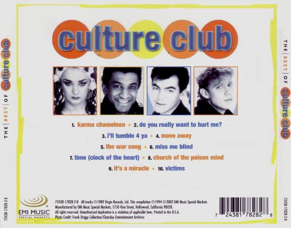 Culture Club - The Best Of Culture Club