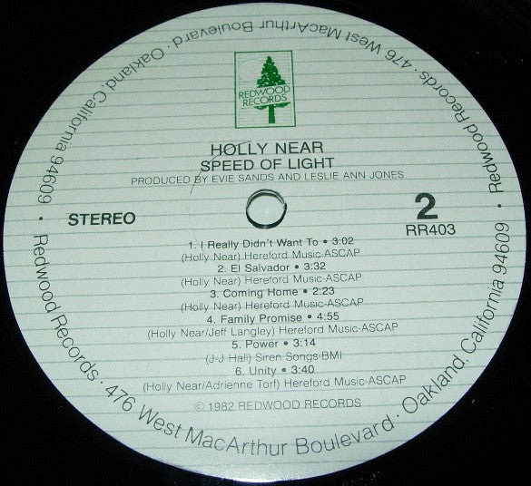 Holly Near - Speed Of Light