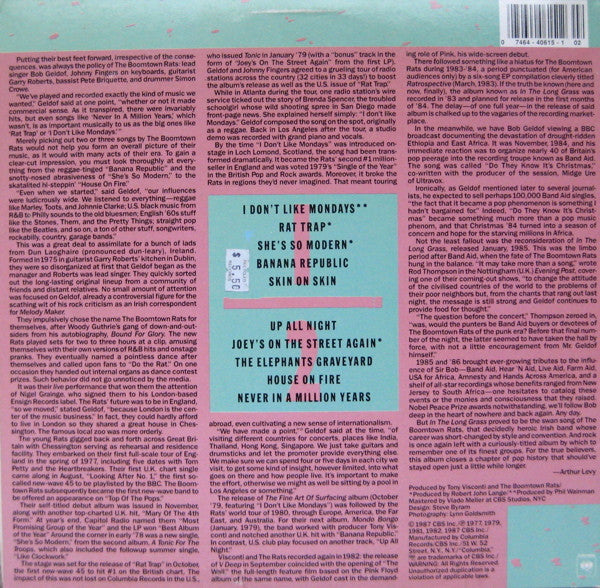 The Boomtown Rats - Greatest Hits