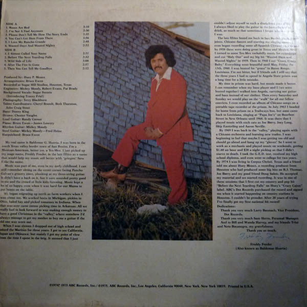 Freddy Fender (2) - Before The Next Teardrop Falls