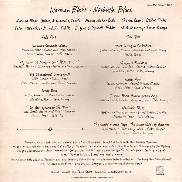 Norman Blake (2) - Nashville Blues