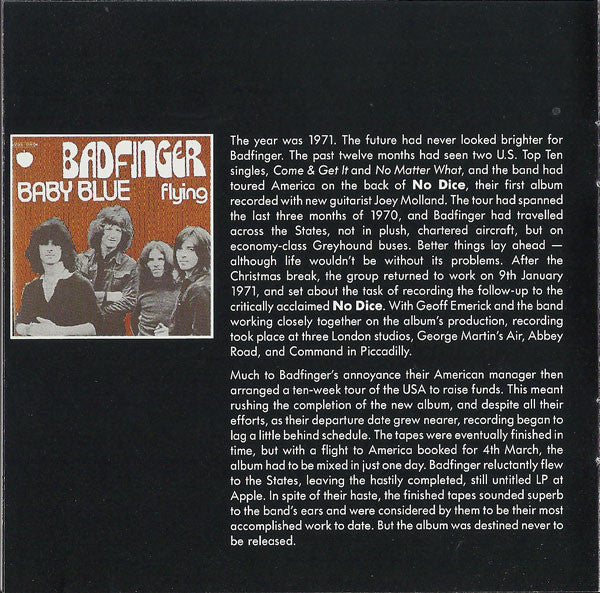 Badfinger - Straight Up