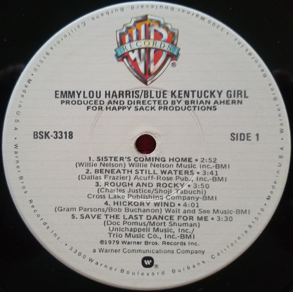 Emmylou Harris - Blue Kentucky Girl