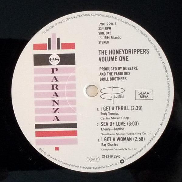 The Honeydrippers - The Honey Drippers Volume One