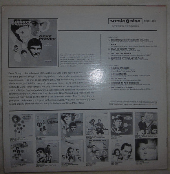 Gene Pitney - Liberty Valance