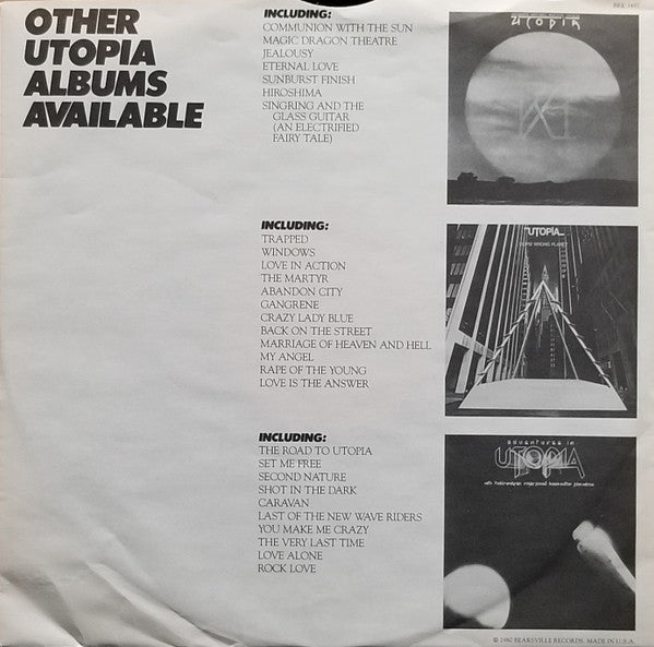 Utopia (5) - Deface The Music
