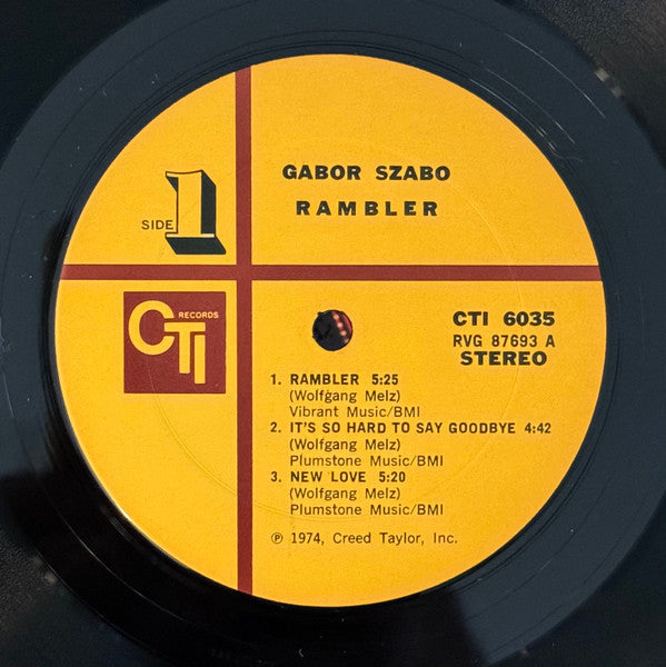 Gabor Szabo - Rambler