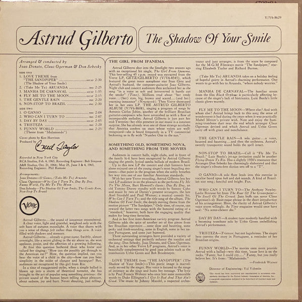 Astrud Gilberto - The Shadow Of Your Smile