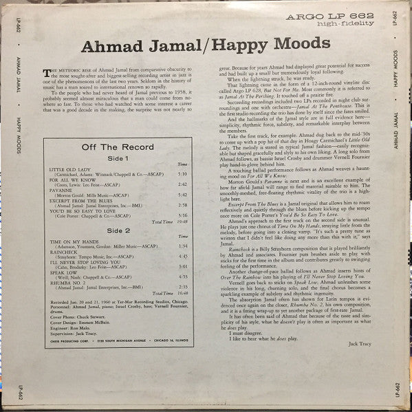 Ahmad Jamal - Happy Moods