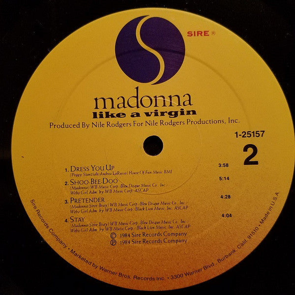 Madonna - Like A Virgin