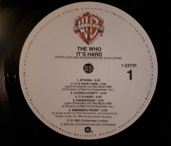 The Who - It's Hard