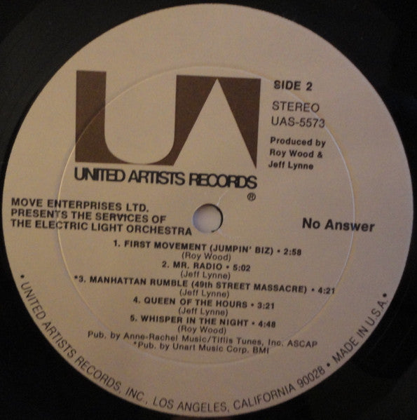 Electric Light Orchestra - No Answer