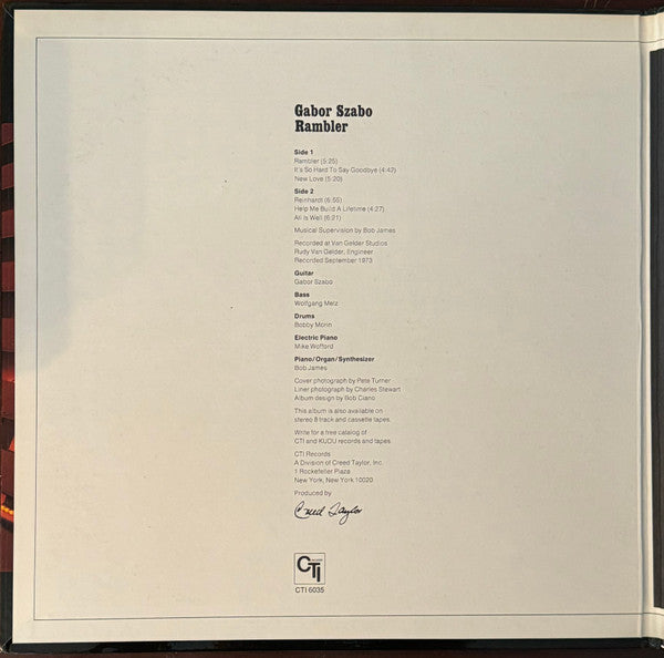 Gabor Szabo - Rambler