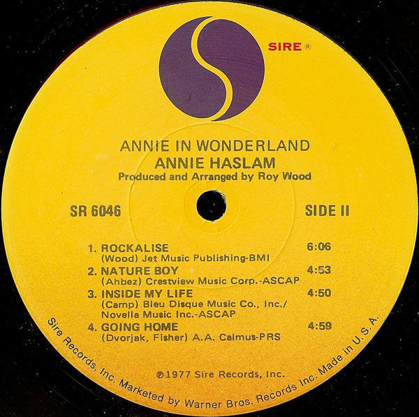 Annie Haslam - Annie In Wonderland
