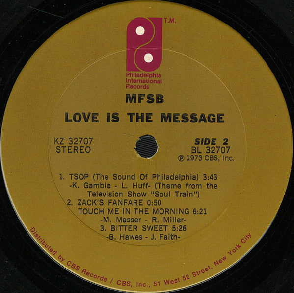 MFSB - Love Is The Message