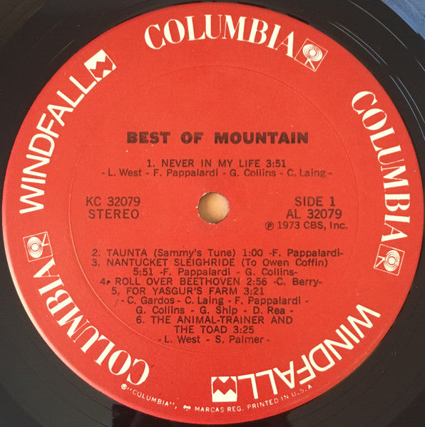 Mountain - The Best Of Mountain