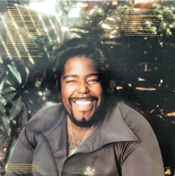 Barry White - Barry White Sings For Someone You Love