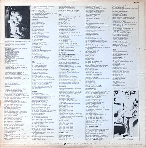 Randy Newman - Good Old Boys