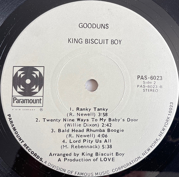 King Biscuit Boy - Gooduns