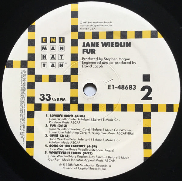 Jane Wiedlin - Fur