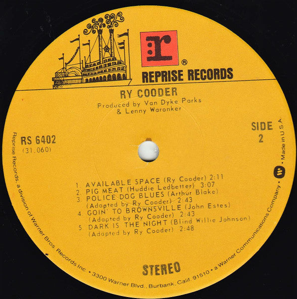 Ry Cooder - Ry Cooder