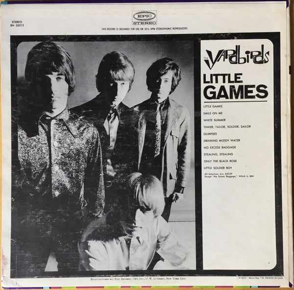 The Yardbirds - Little Games