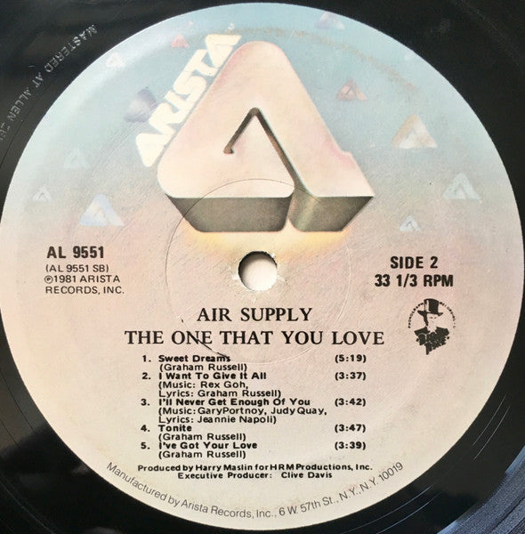 Air Supply - The One That You Love