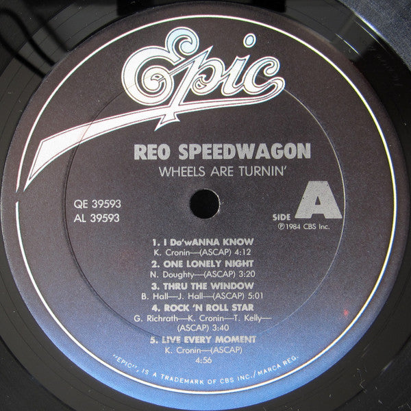 REO Speedwagon - Wheels Are Turnin'