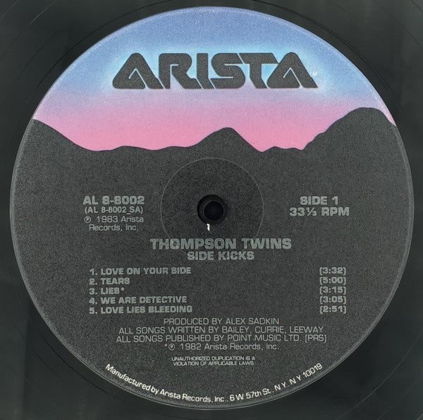 Thompson Twins - Side Kicks