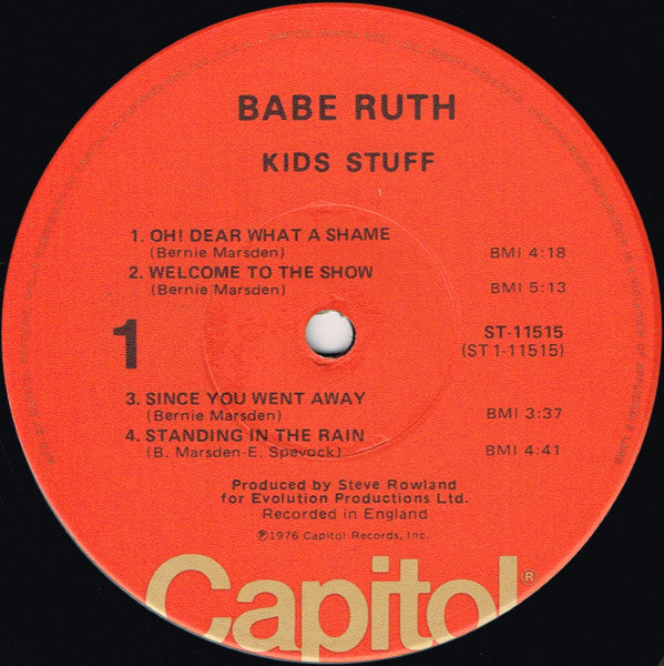 Babe Ruth - Kid's Stuff