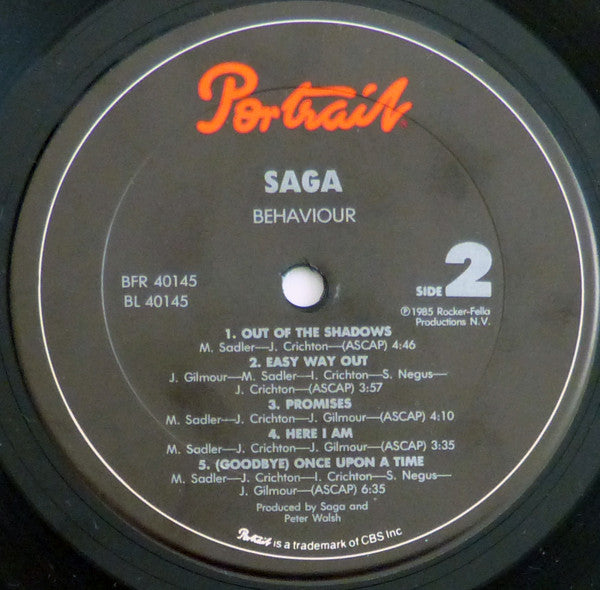 Saga (3) - Behaviour