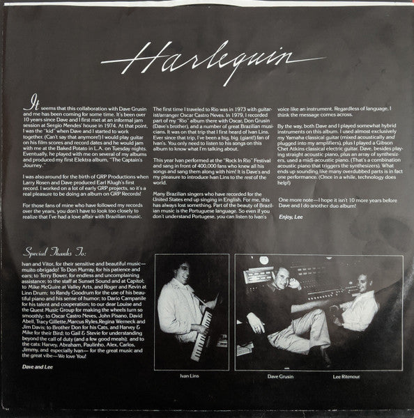 Dave Grusin - Harlequin
