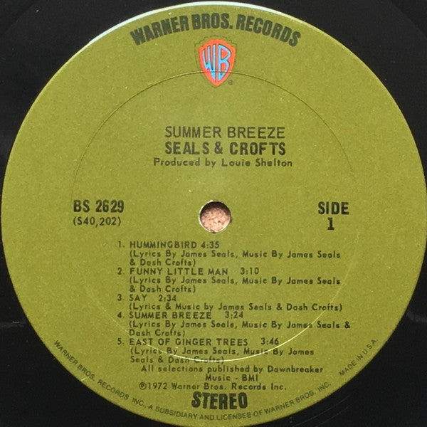 Seals & Crofts - Summer Breeze