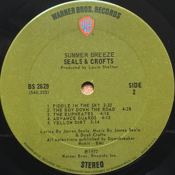Seals & Crofts - Summer Breeze