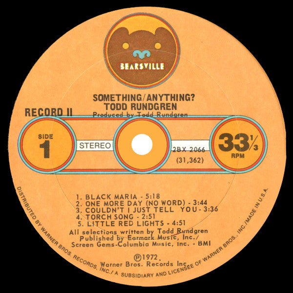 Todd Rundgren - Something / Anything?