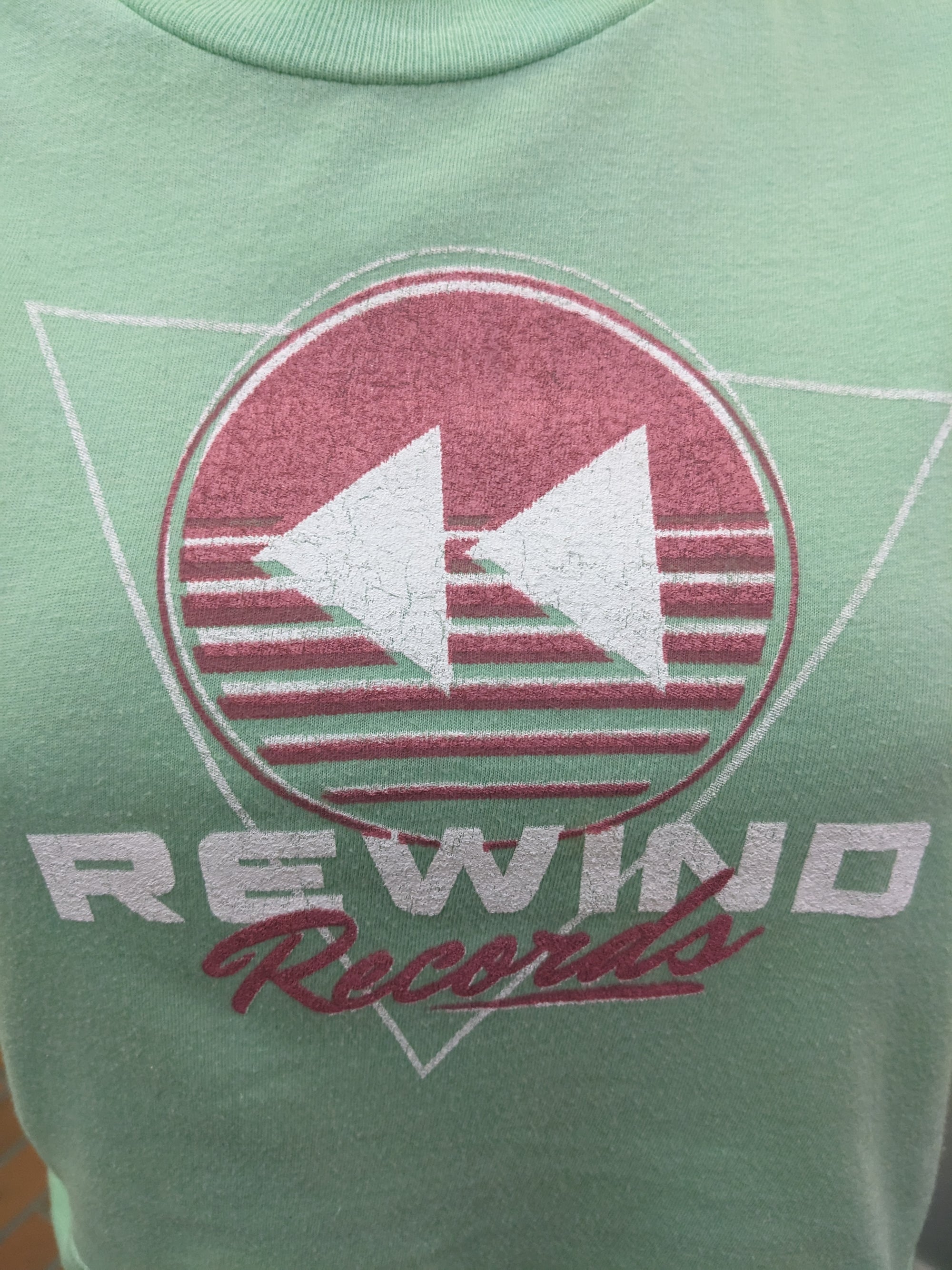 Rewind Records Crop - XS