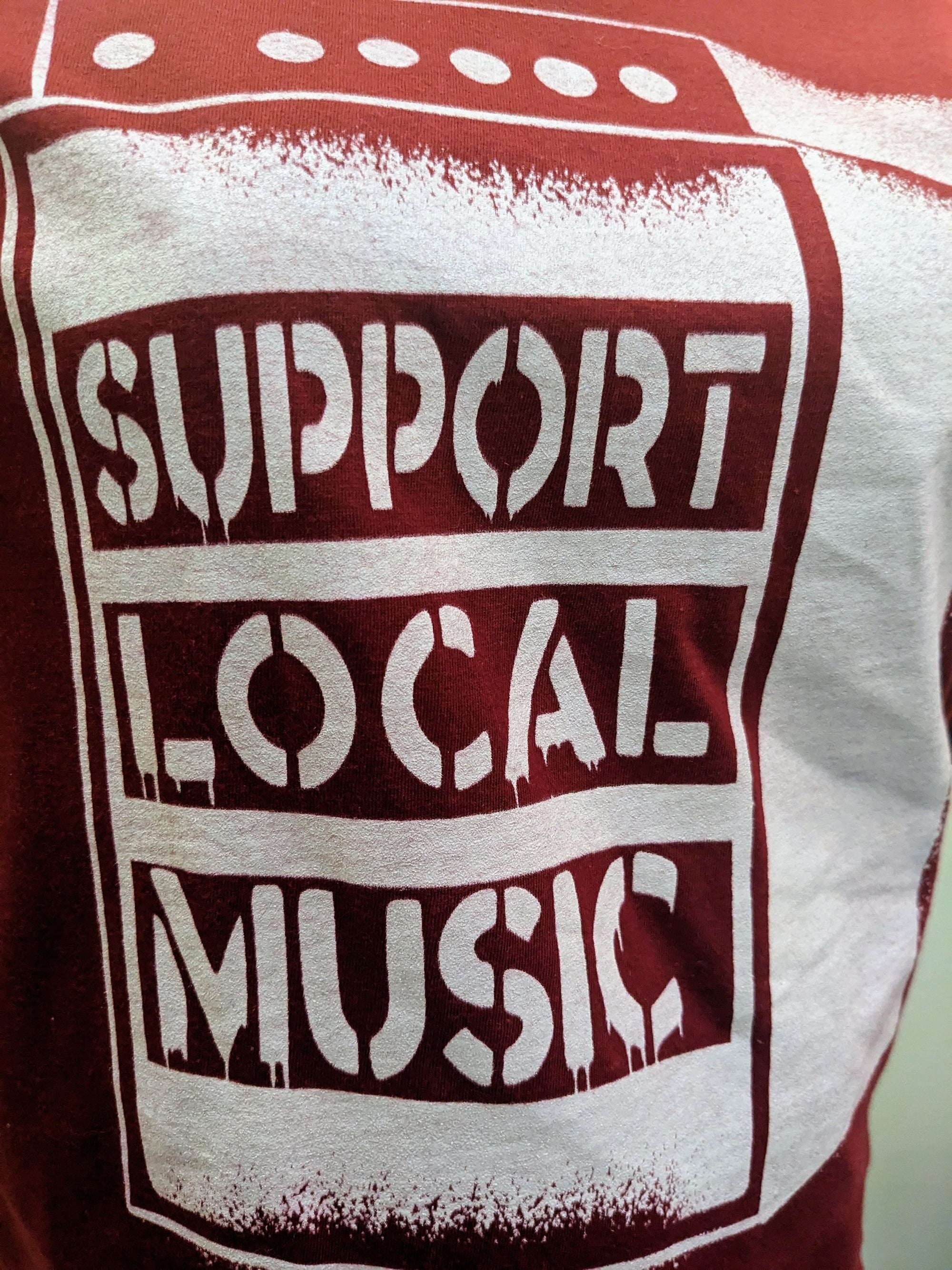 Support Local Music Tee - Small