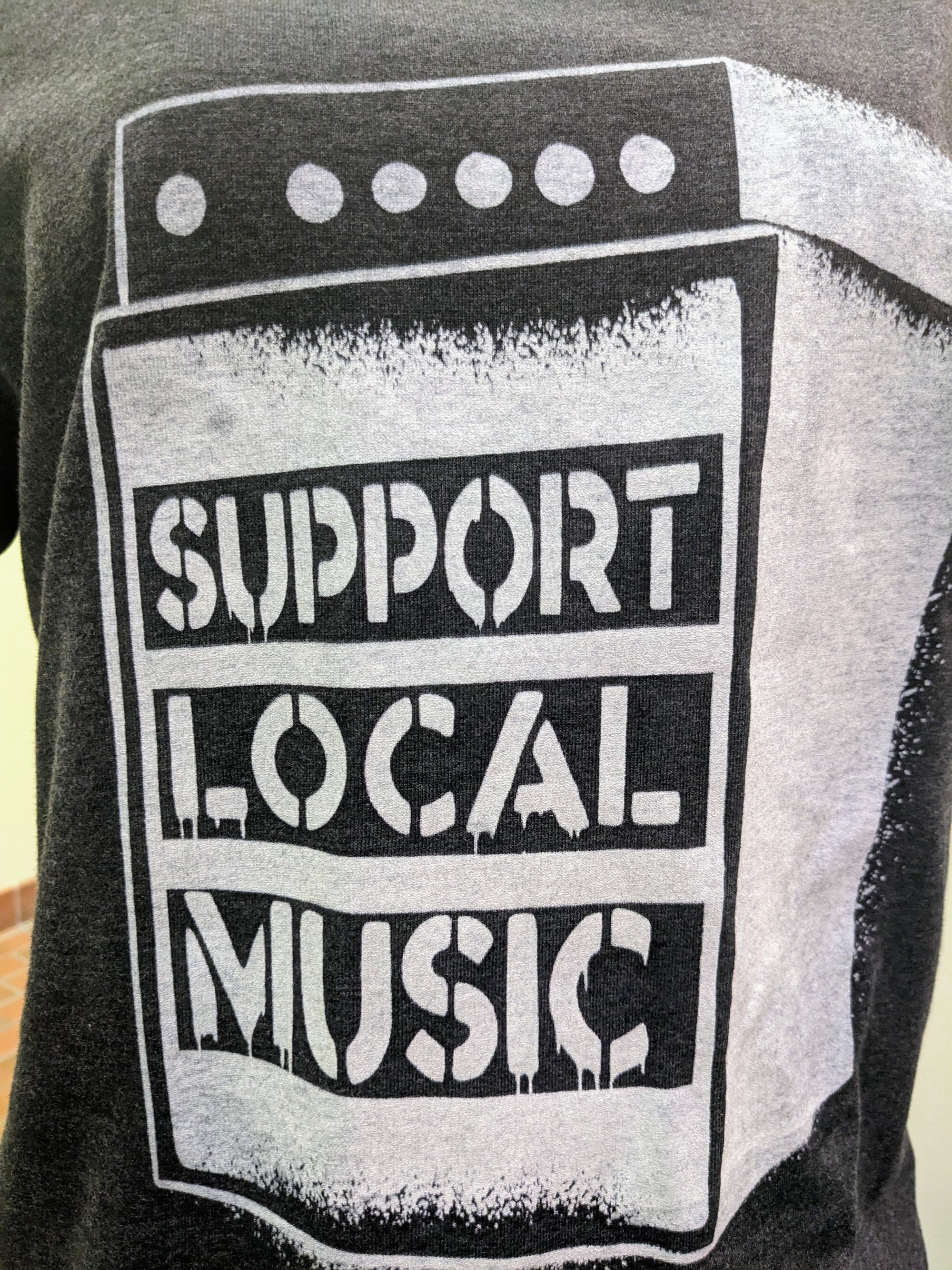 Support Local Music Tee - Medium