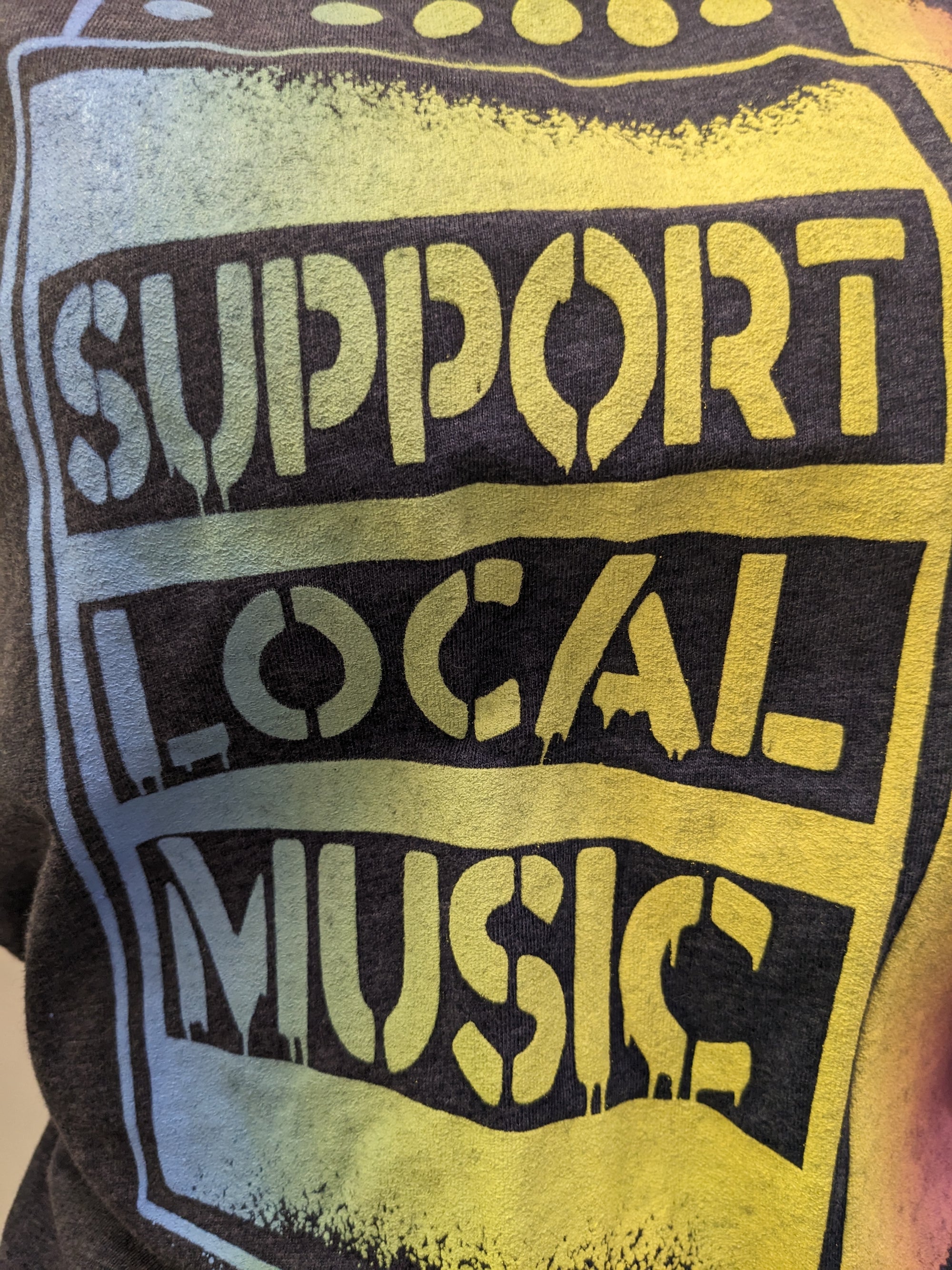 Support Local Music Youth Tee - L