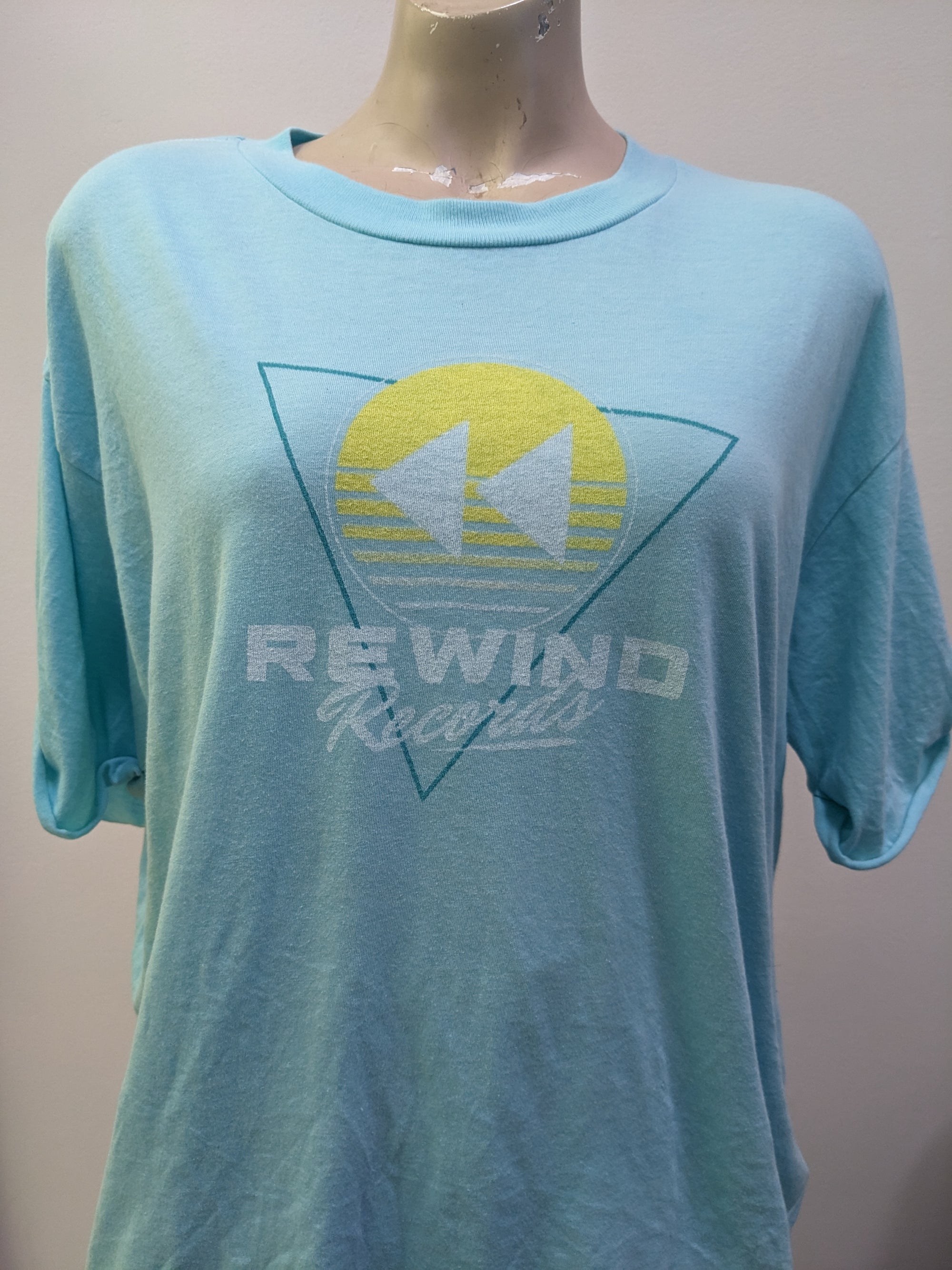 Rewind Records Crop - XL