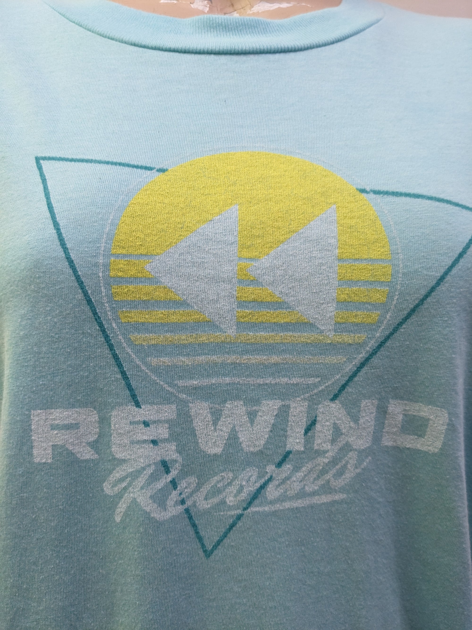 Rewind Records Crop - XL