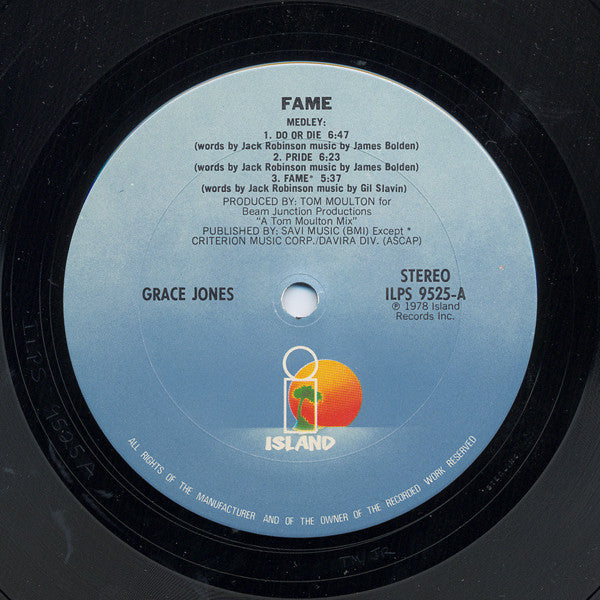 Grace Jones - Fame