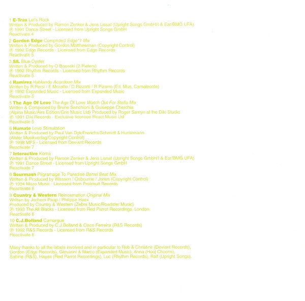 Various - Best Of Reactivate
