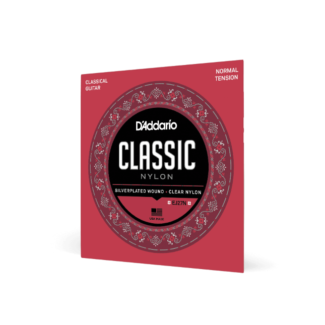 Normal Tension, Classic Nylon Student Classical Guitar Strings EJ27N