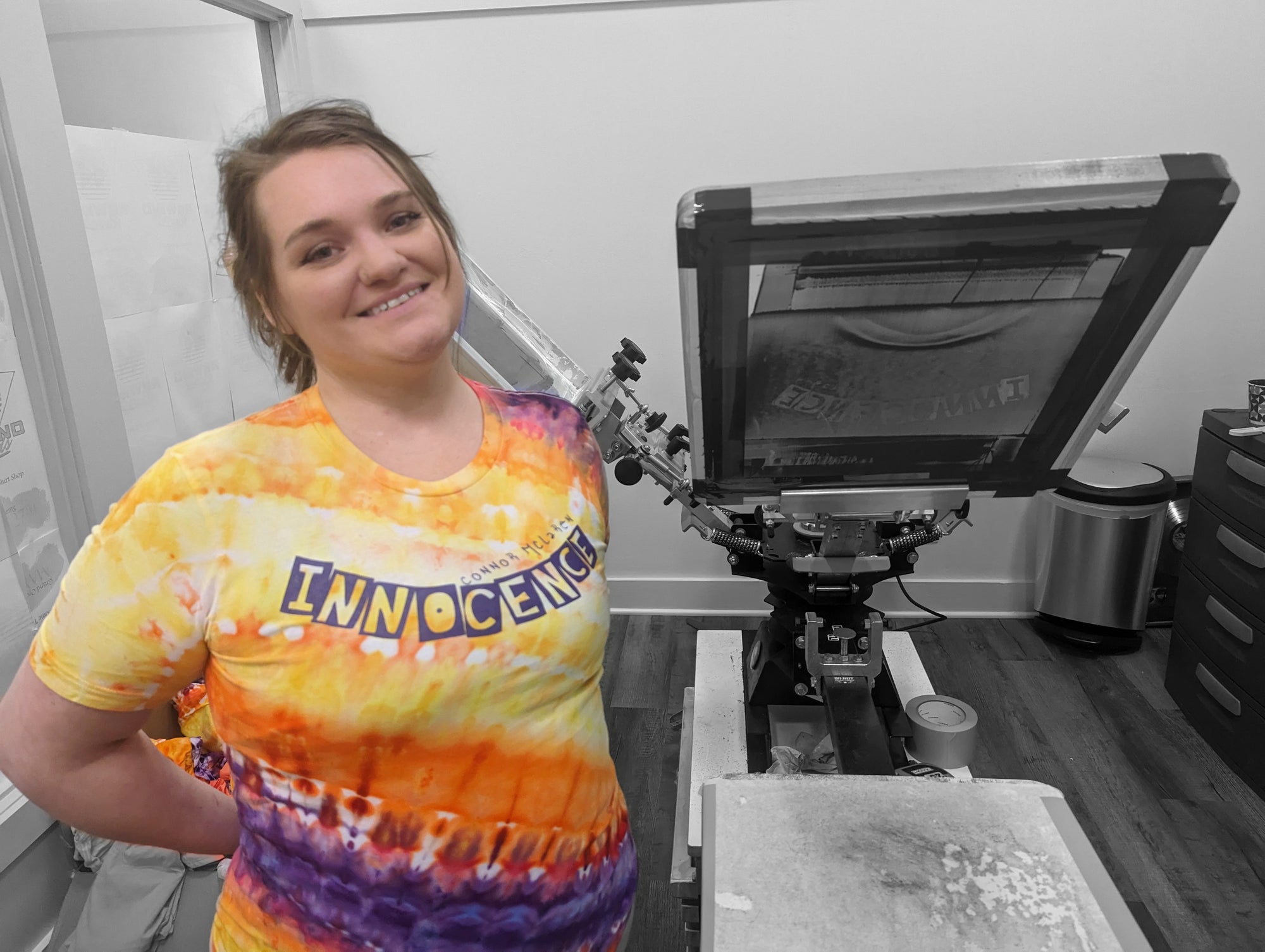 Connor McLaren - Innocence - Ice Tie Dyed Tee